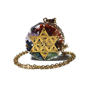 New Chakra Metatron Energy Pendant Necklace