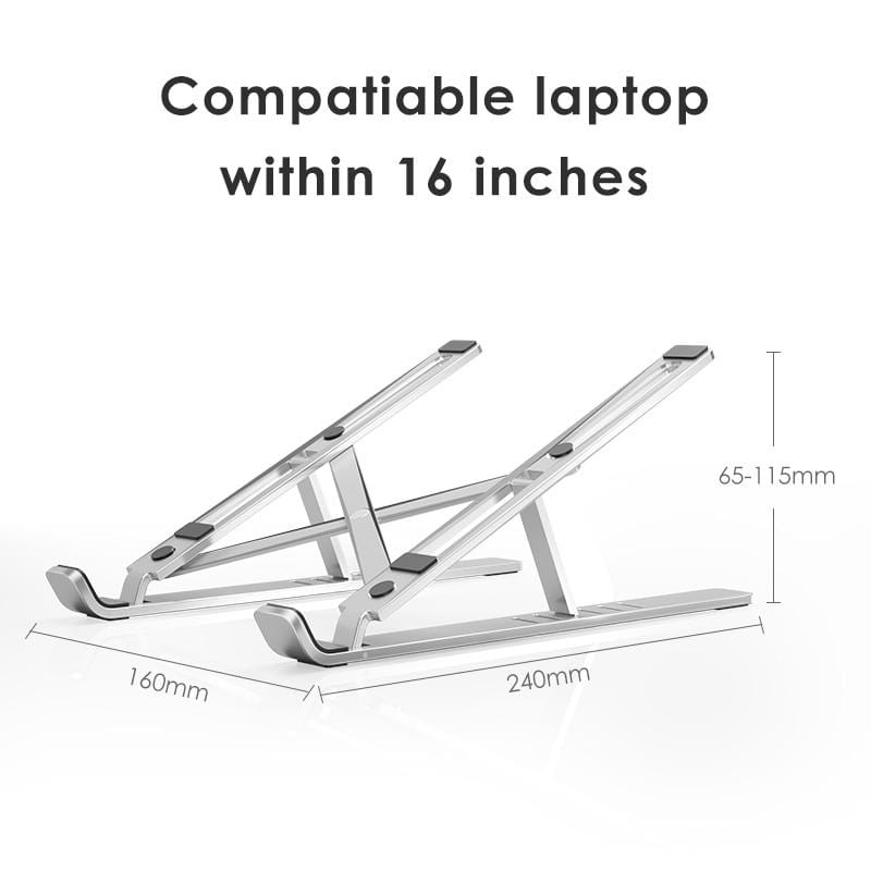 X Style Adjustable Foldable Laptop Stand