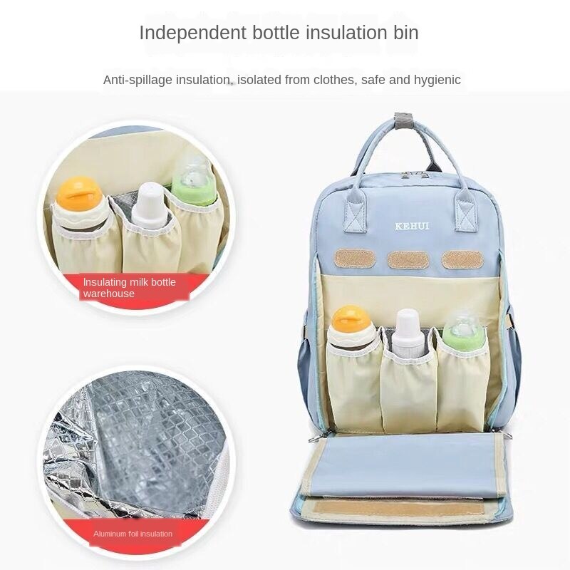 CONVENIENT PORTABLE NAPPY BAG/BACKPACK