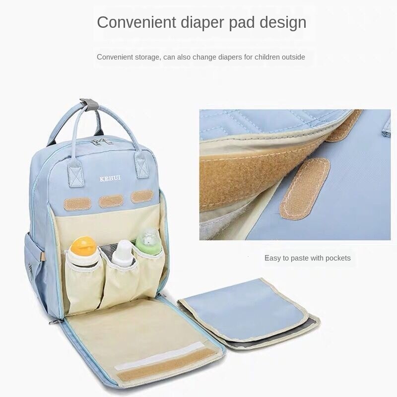 CONVENIENT PORTABLE NAPPY BAG/BACKPACK