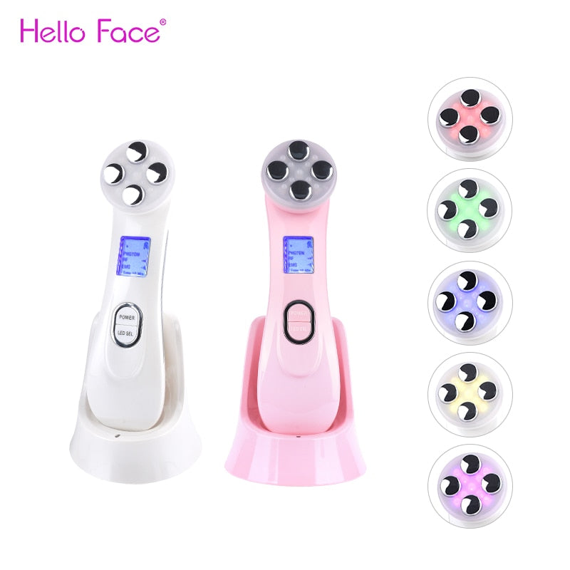 5 IN 1 RF EMS WRINKLE REMOVAL SKIN TIGHTENING MACHINE